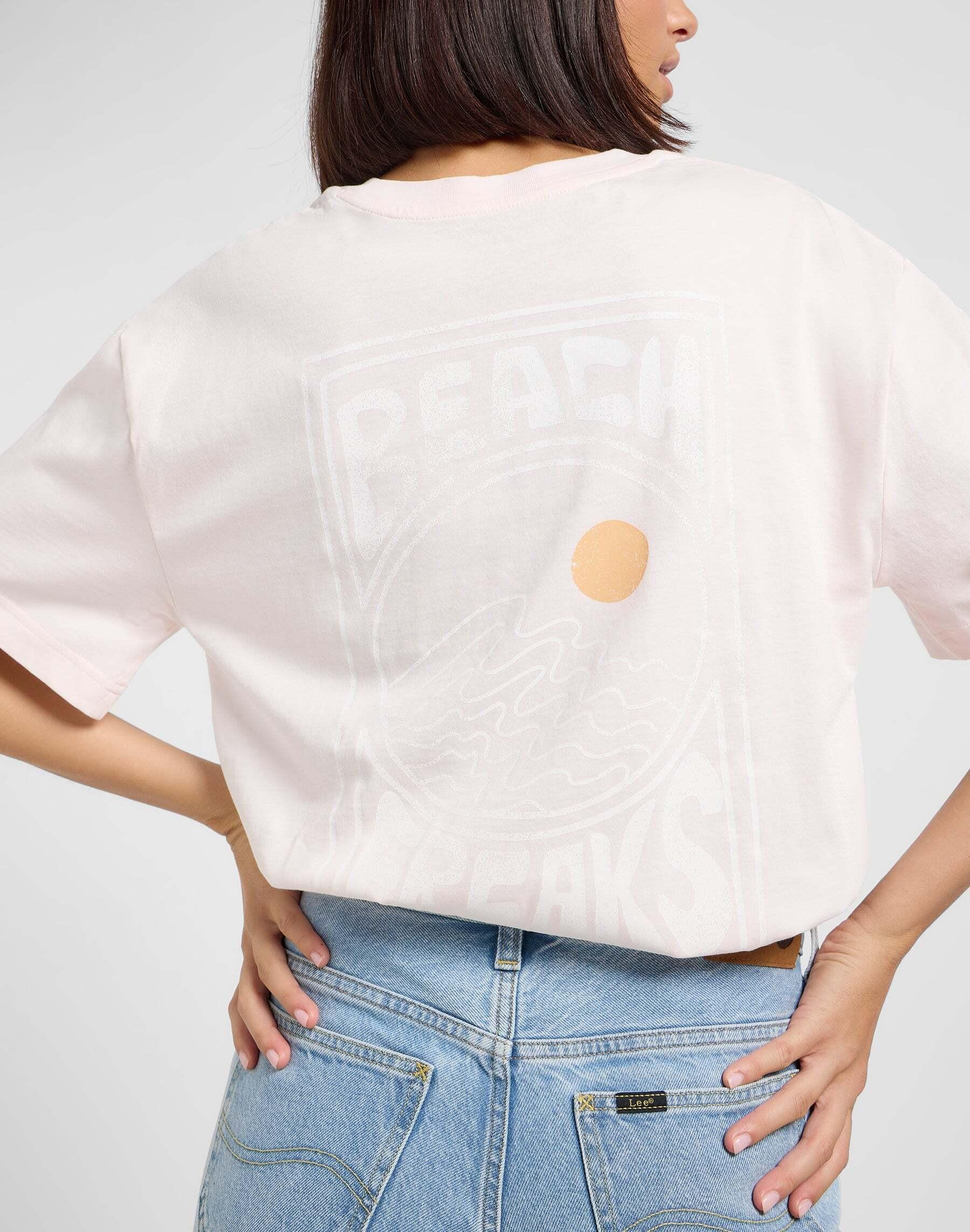 Lee Graphic Frost Pink T-Shirt  