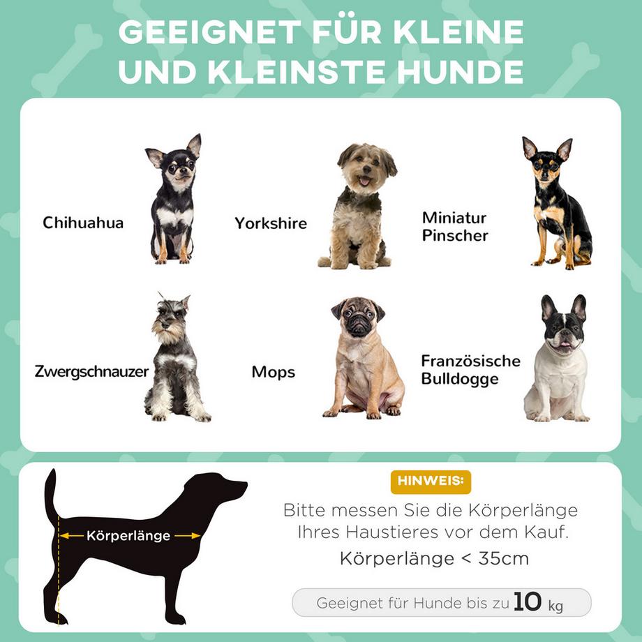 PawHut  Erhöhtes Hundebett 