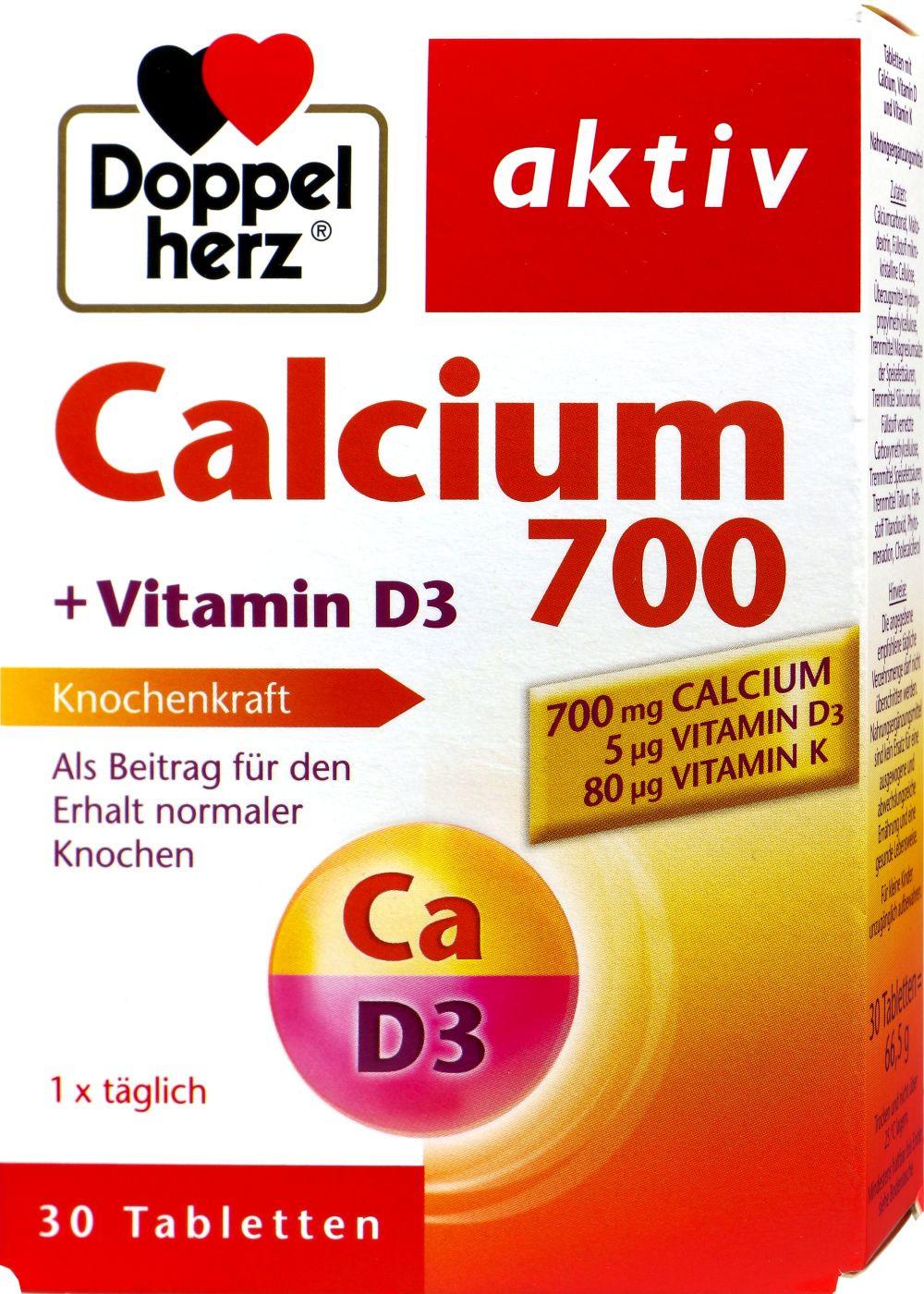 Doppelherz  Doppelherz Calcium 700 D3 