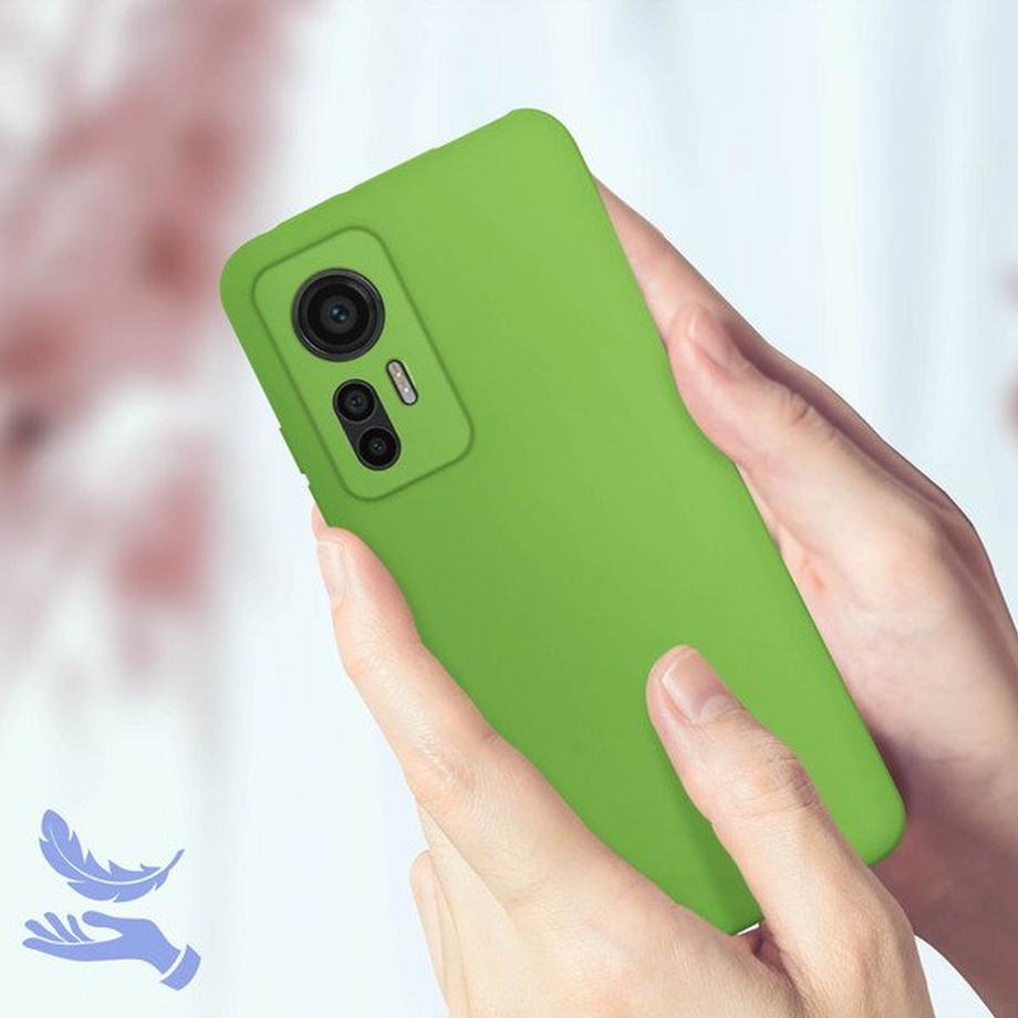 Avizar  Coque Xiaomi 12 Lite Soft Touch Vert 
