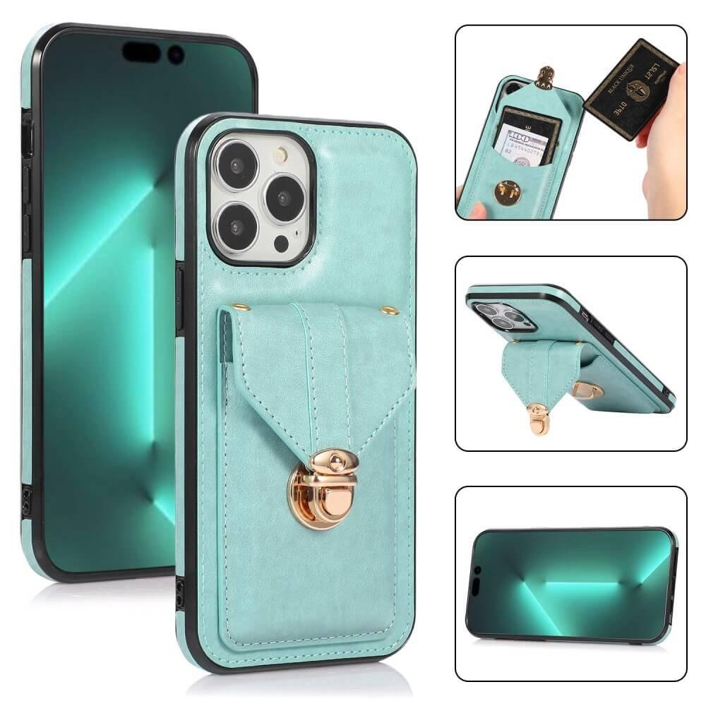 Cover-Discount  iPhone 15 Pro Max - Schutzhülle Case mit Tasche 