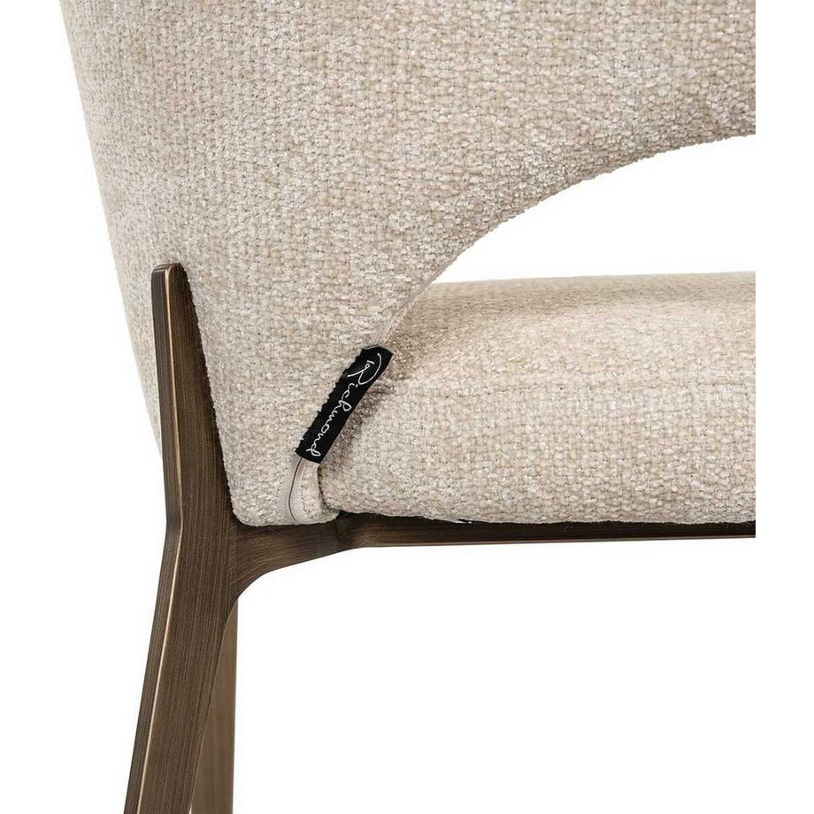 mutoni Chaise de salle à manger Kenzi cream unicorn  