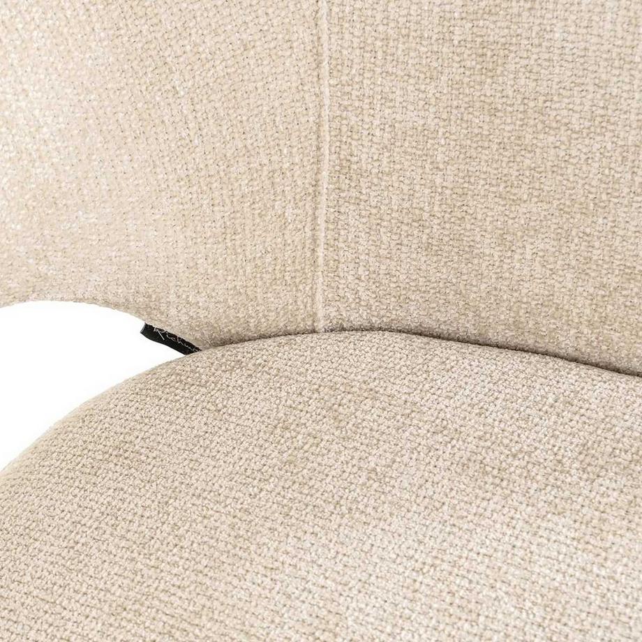 mutoni Chaise de salle à manger Kenzi cream unicorn  