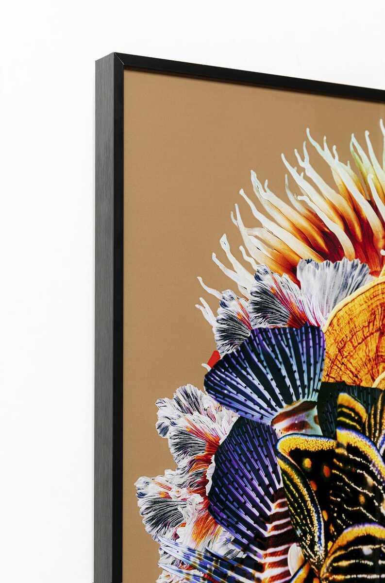 KARE Design Tableau encadré Flower Hair 120x120  