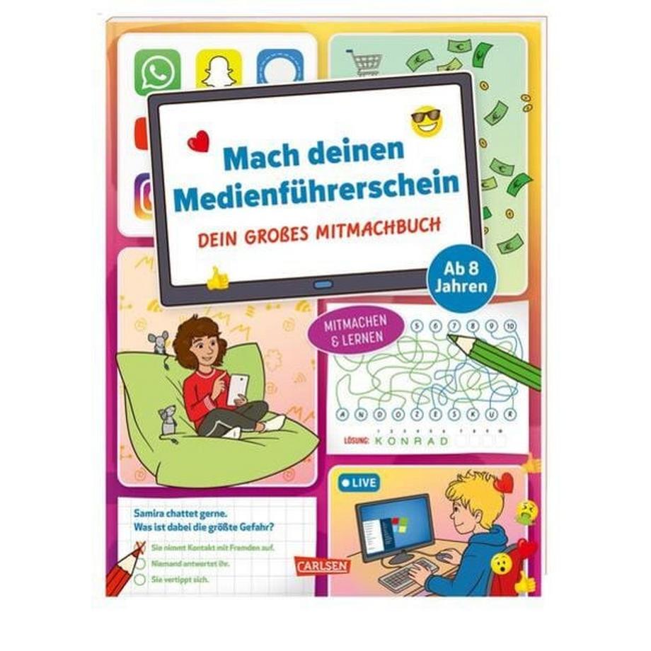 Mach deinen Medienführerschein: Dein großes Mitmachbuch