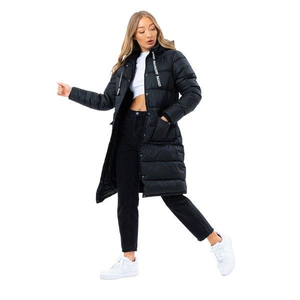 Image of "longline Parka" Jacke Damen Schwarz 36