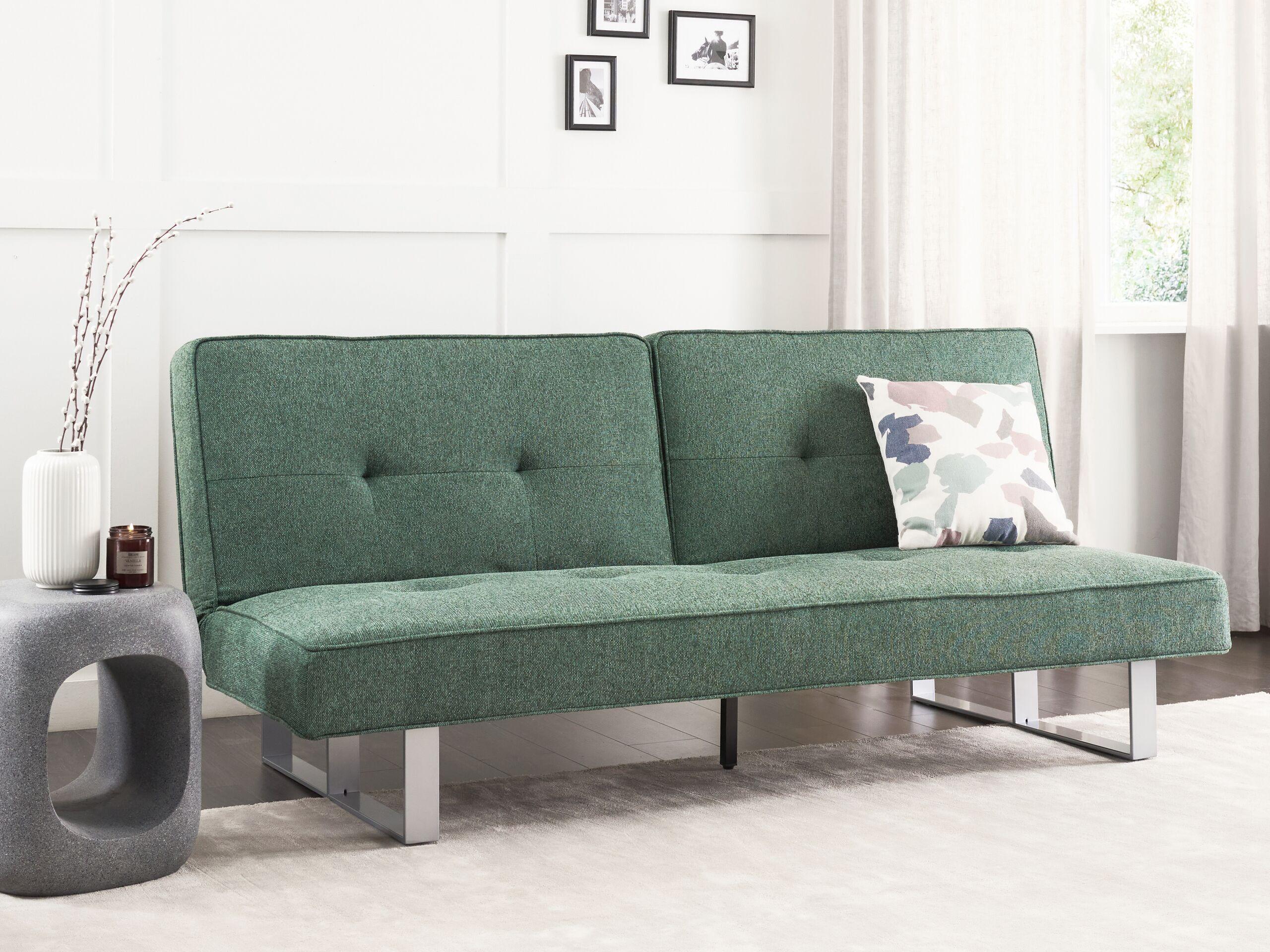 Beliani Schlafsofa aus Polyester Modern DUBLIN  