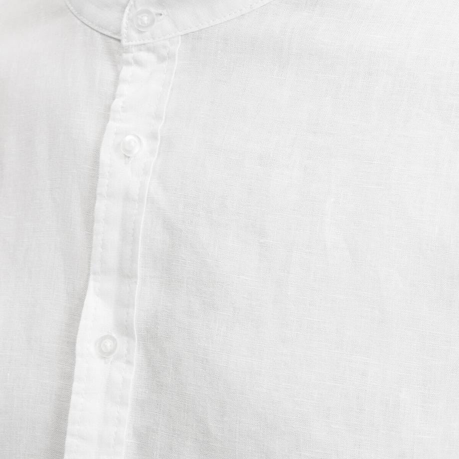 La Redoute Collections Signature Camicia Dritta Lino Collo Coreana  