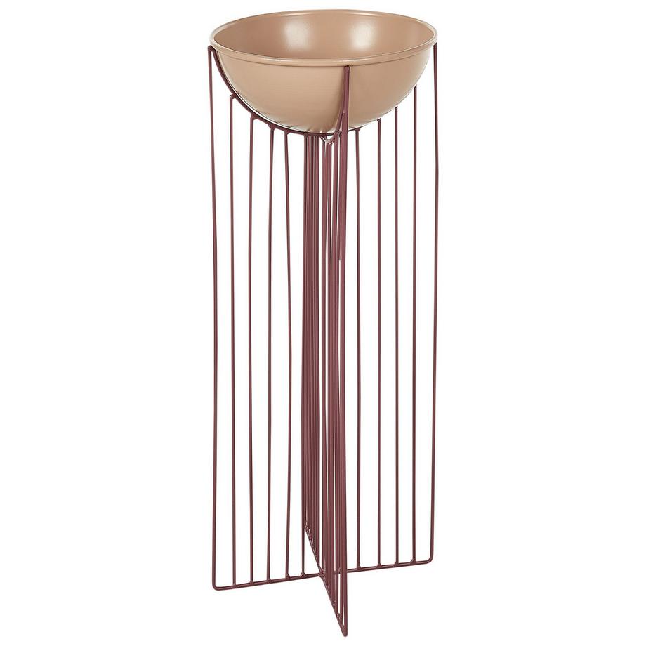 Beliani Set di 2 vasi rialzati per piante en Ferro Moderno FICARIA  