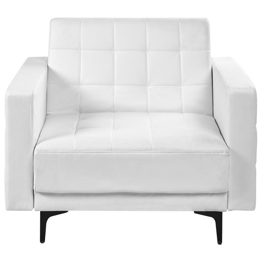 Beliani Fauteuil en Cuir PU  ABERDEEN  
