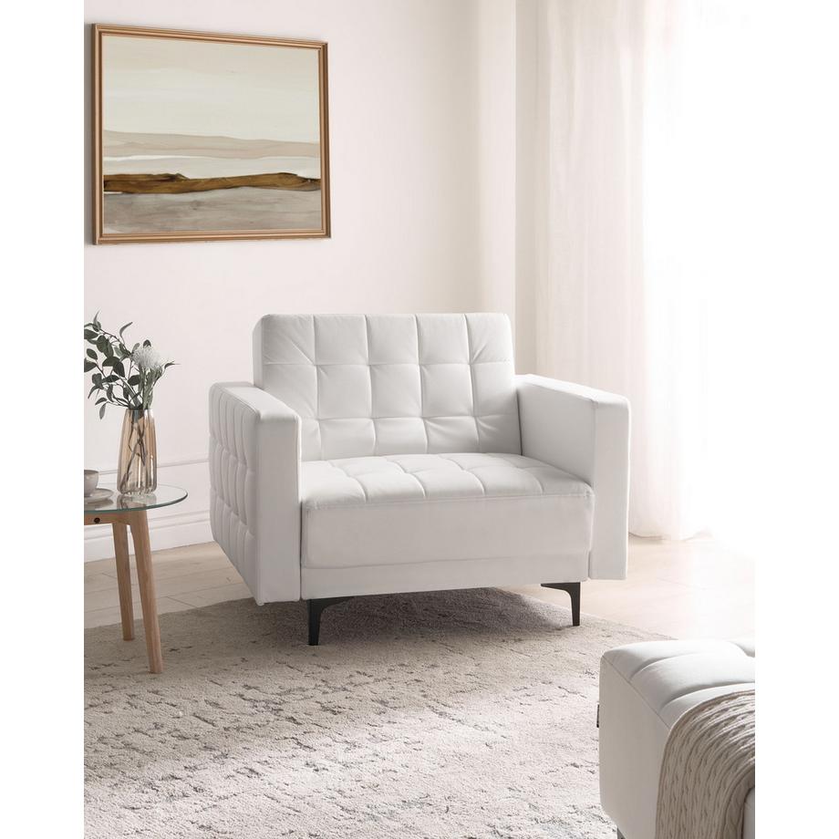 Beliani Fauteuil en Cuir PU  ABERDEEN  