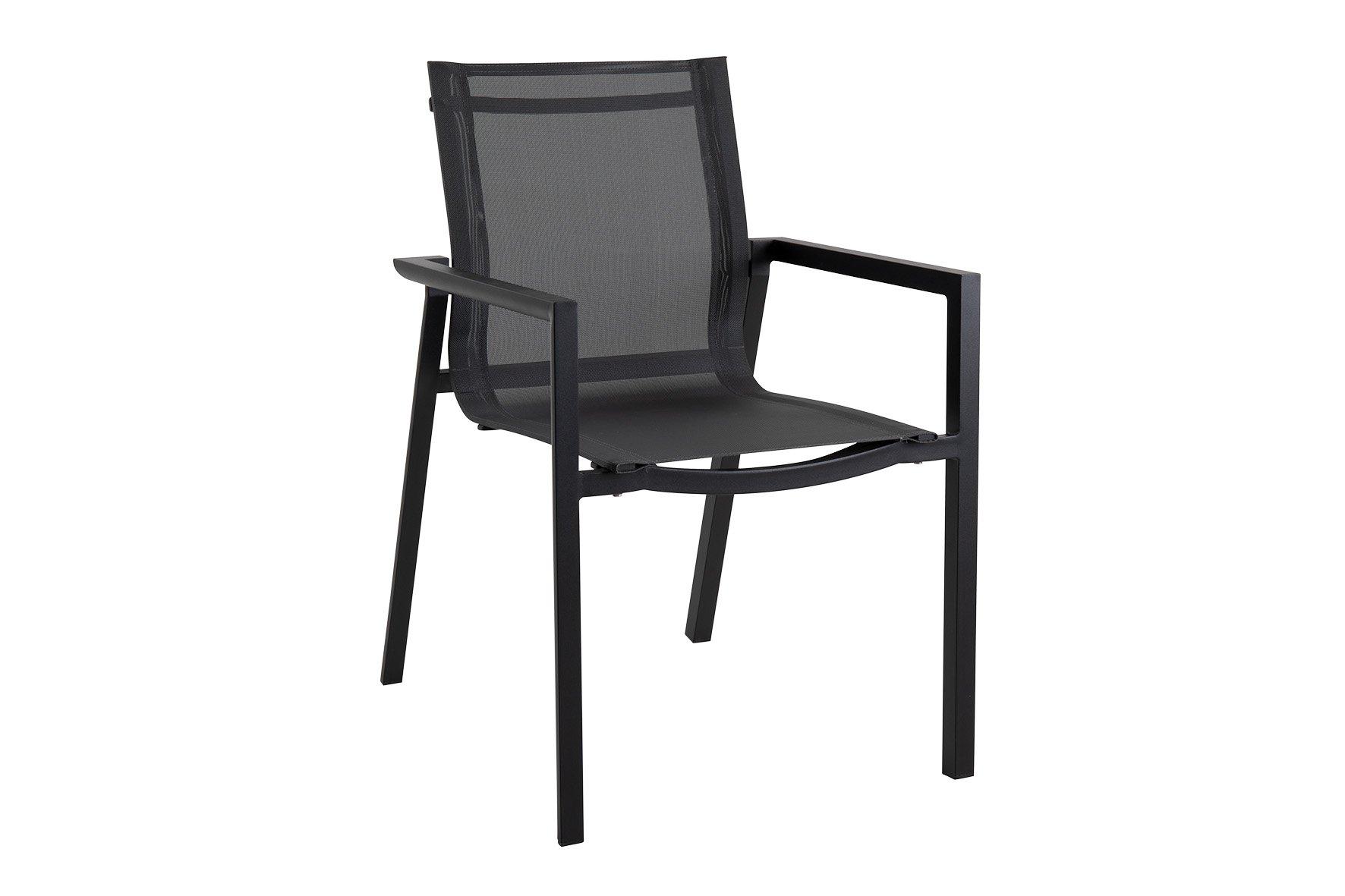 mutoni Chaise de jardin Delia anthracite  