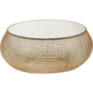 KARE Design Couchtisch Cesta Gold  