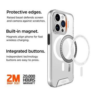 EIGER  Eiger iPhone 15 Pro Max Glacier Magsafe Case transparent 