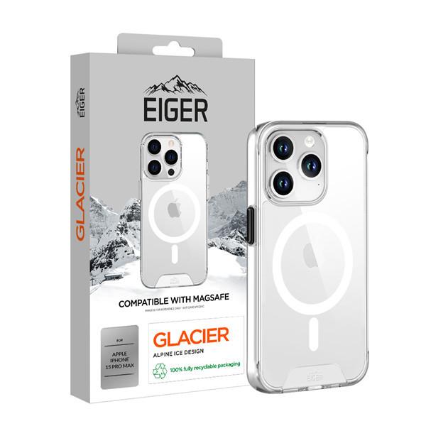 Image of Eiger iPhone 15 Pro Max Glacier Magsafe Case transparent
