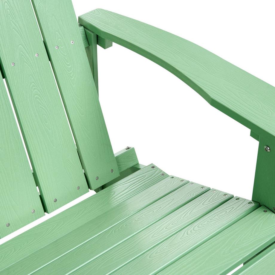 Beliani Panchina da giardino en Legno plastico  ADIRONDACK  