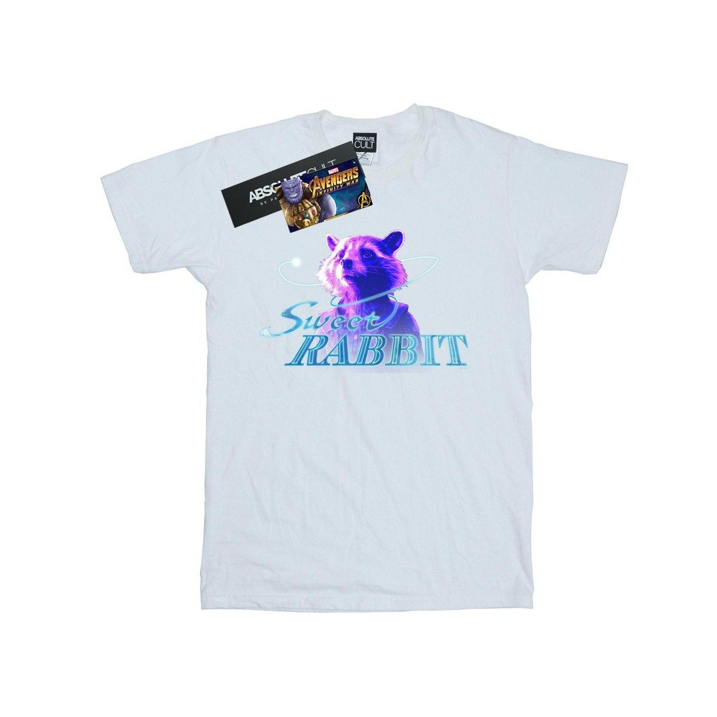 Image of Avengers Infinity War Sweet Rabbit Tshirt Herren Weiss S