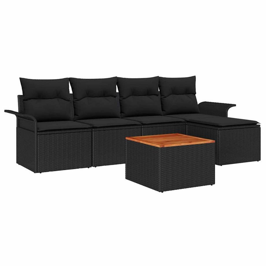 Set di Mobili da Esterno Polyrattan