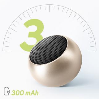 Avizar  Iron Boom Mini Lautsprecher Gold 