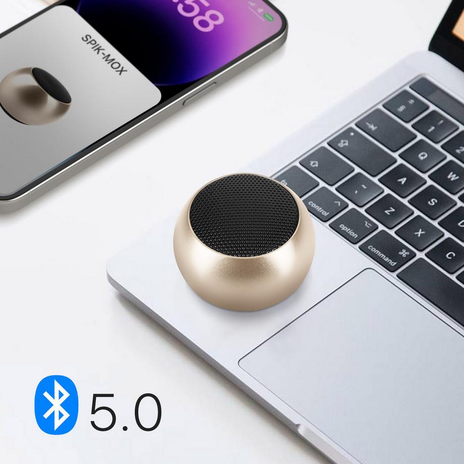 Avizar  Iron Boom Mini Lautsprecher Gold 