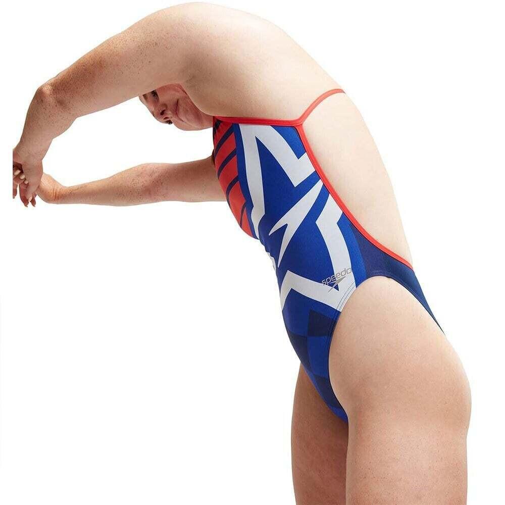 speedo  costume da bagno a 1 pezzo placem dig vback 