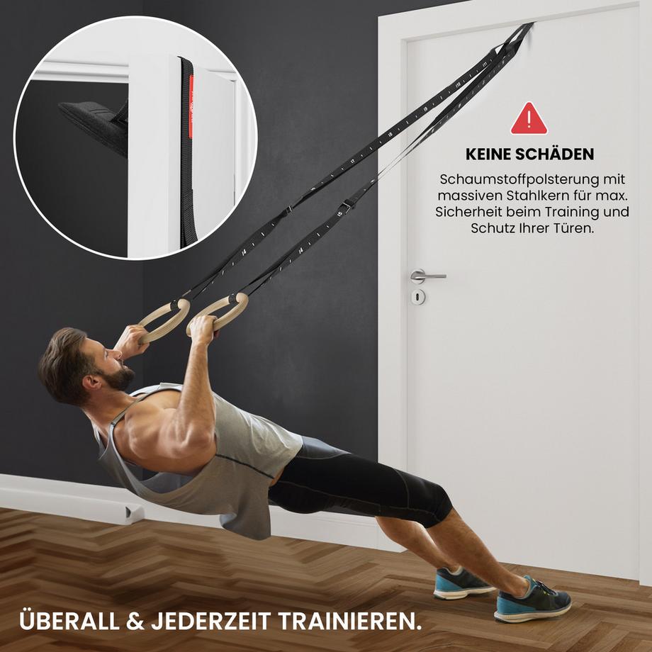 Bemaxx  Bemaxx Turnhallenring-Set, Hölzernes 