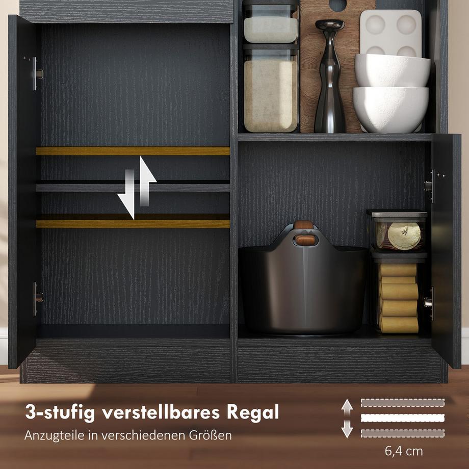 HOMCOM Küchenschrank  