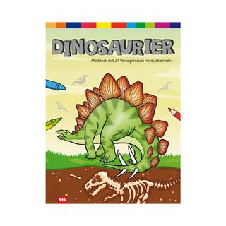 NA  Bloc à colorier Dinosaure 