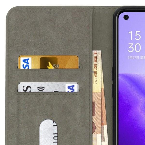 Avizar  Étui Folio Oppo Reno 5 5G Gris 