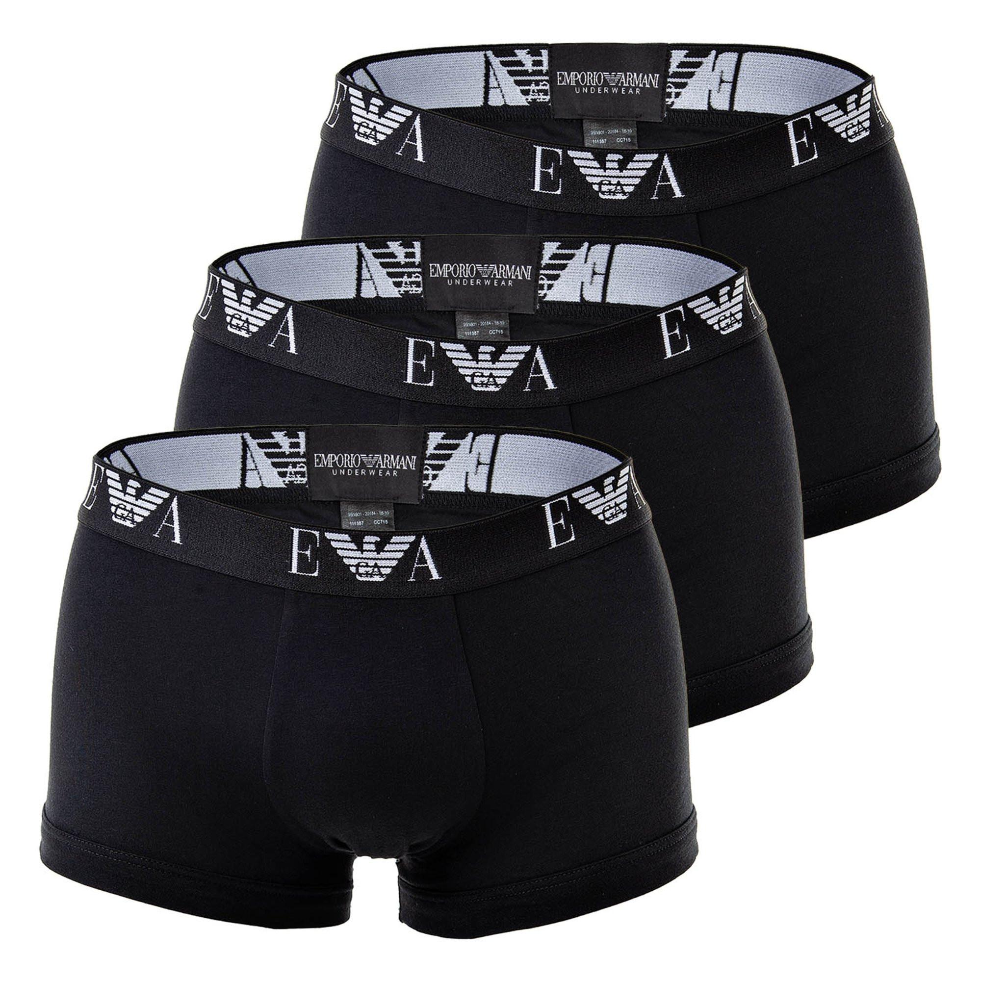 EMPORIO ARMANI  Boxer Uomini Confezione da 3 Aderente alla figura 