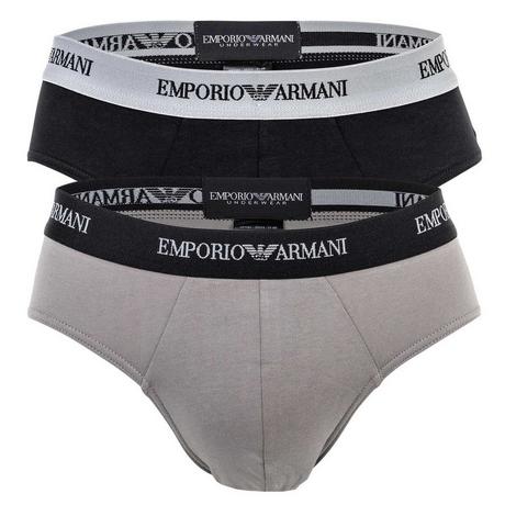 EMPORIO ARMANI  Slip  Paquet de 2 Conforme à la silhouette 