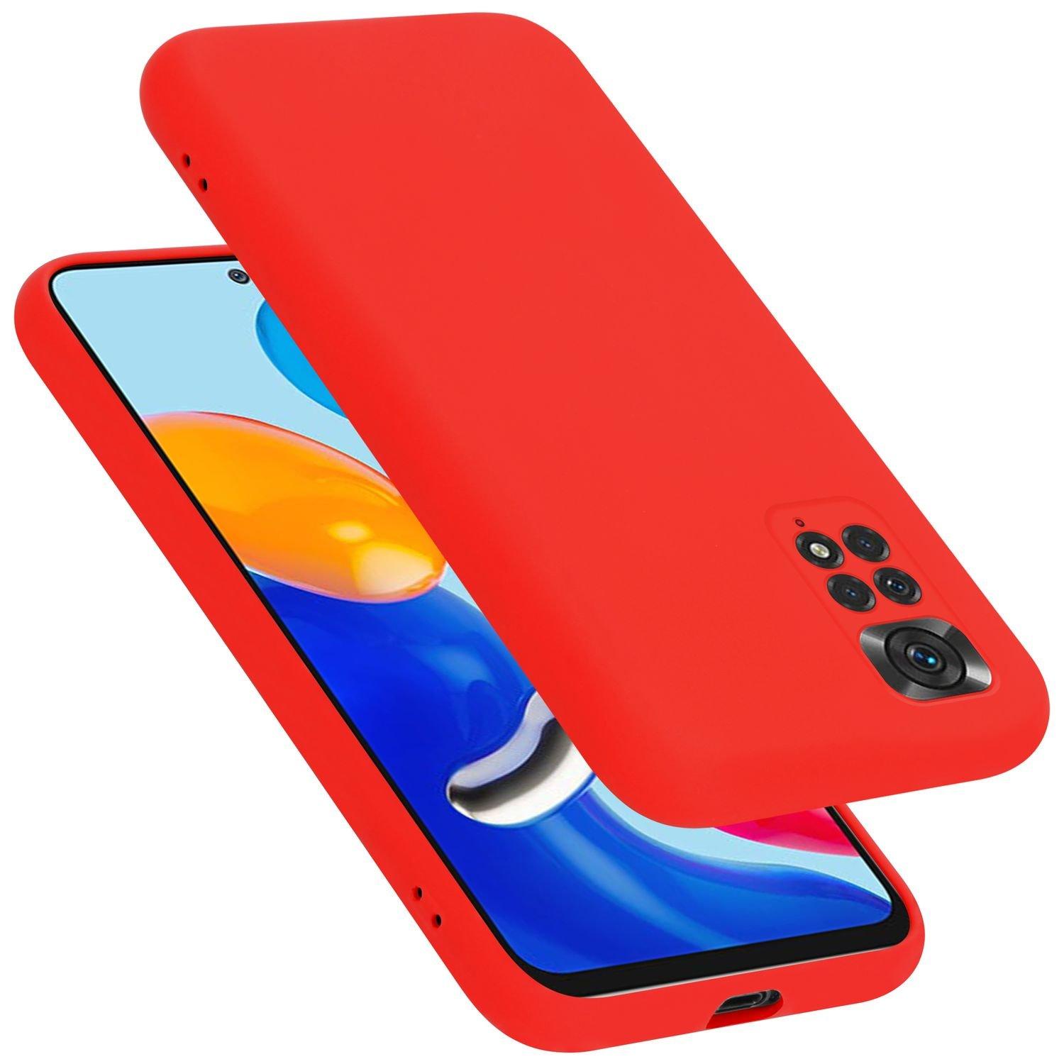 Cadorabo  Housse compatible avec Xiaomi RedMi NOTE 11 4G / 11S 4G - Coque de protection en silicone TPU flexible 