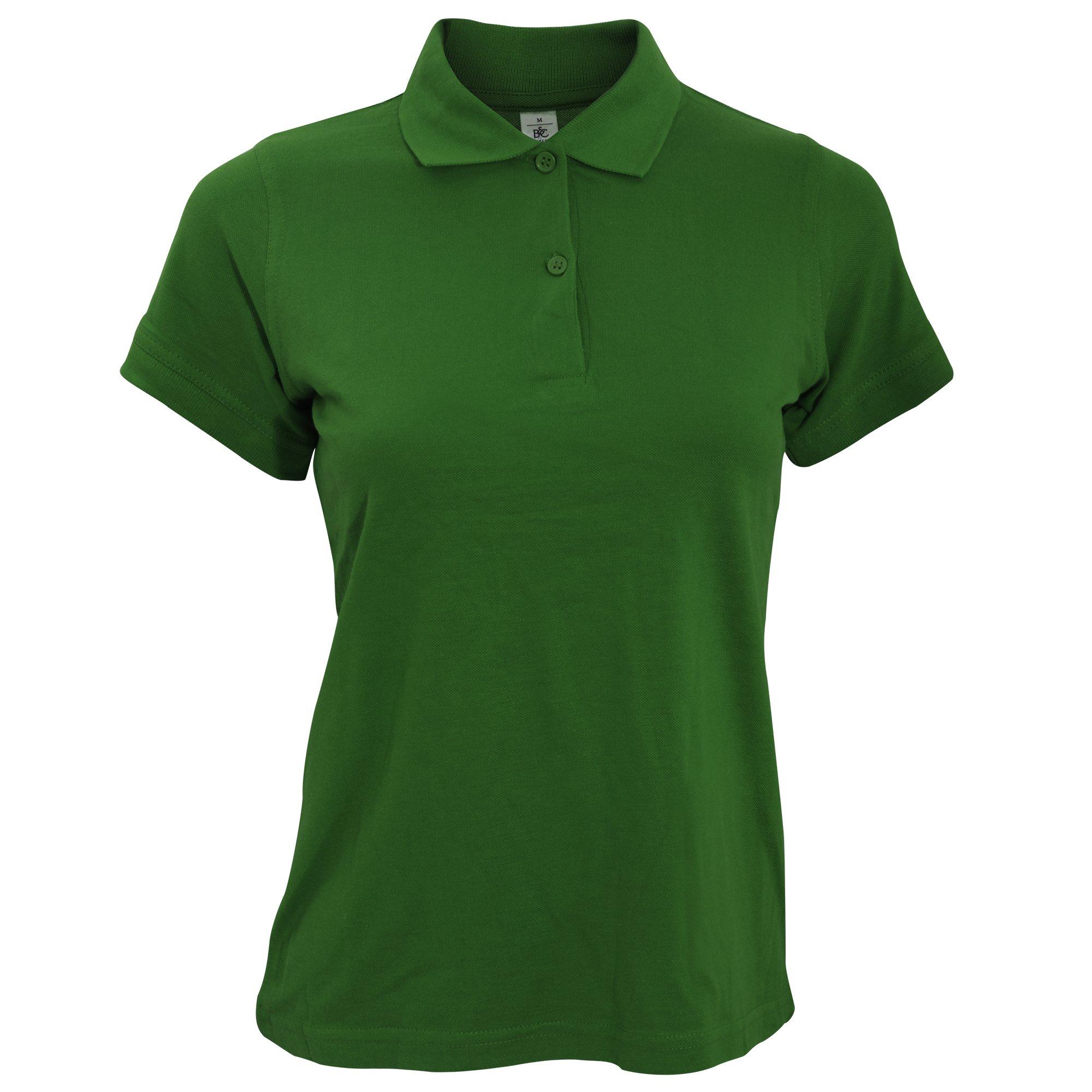 Image of B&c Safran Poloshirt, Kurzarm Damen Grün XXL