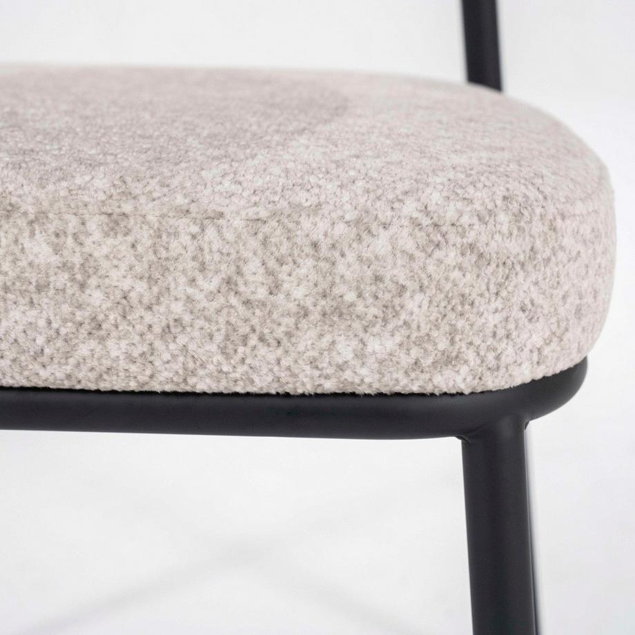 mutoni Chaise de salle à manger Jari beige  
