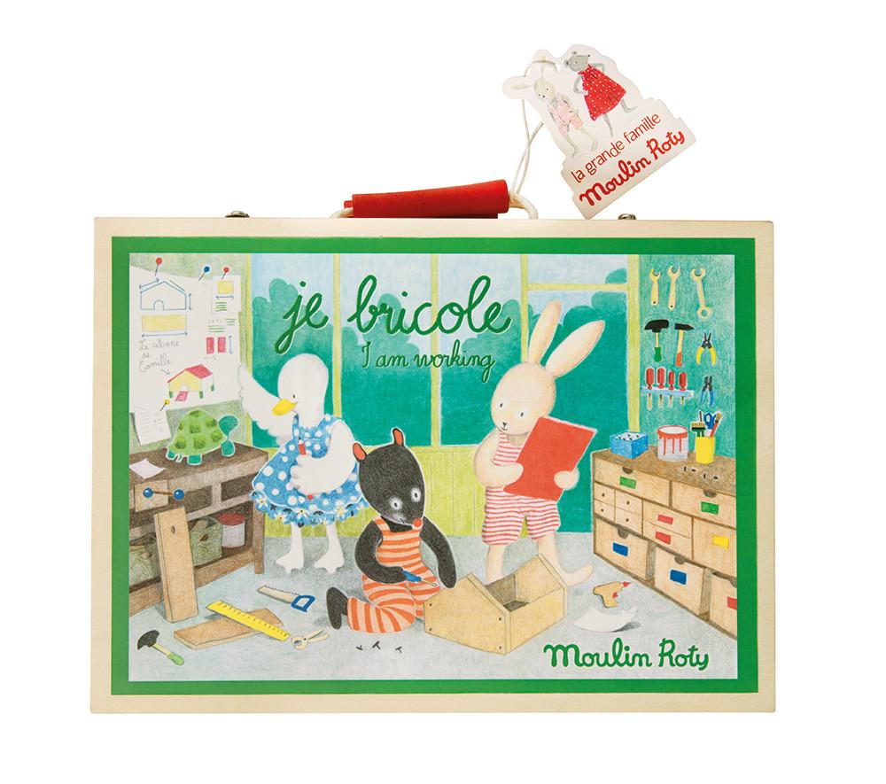 Moulin Roty  Valise Je bricole La Grande Famille 