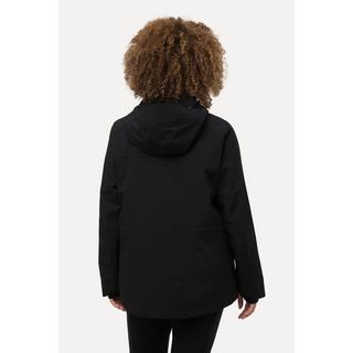 Ulla Popken  Veste technique HYPRAR, imperméable, capuche, passe-pouces intégré 