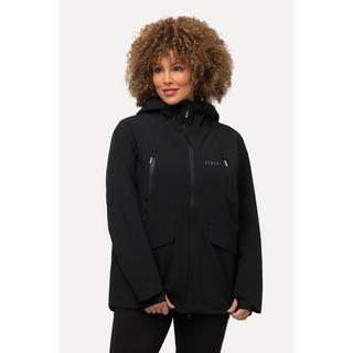 Ulla Popken  Veste technique HYPRAR, imperméable, capuche, passe-pouces intégré 