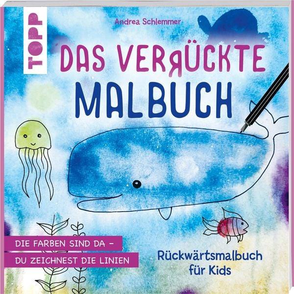 Das verrückte Malbuch Andrea Schlemmer Pappbuch 