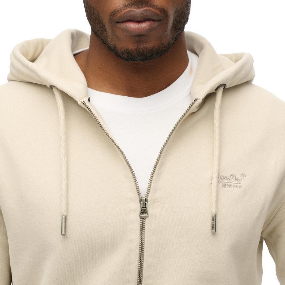 Superdry Essential Logo Zip Hoodie Vestibilità Slim  