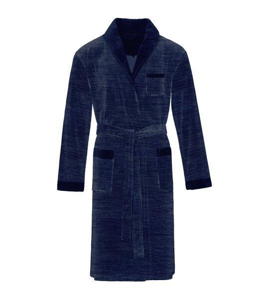 Image of Alberto Bademantel Unisex Blau Denim Dunkel L