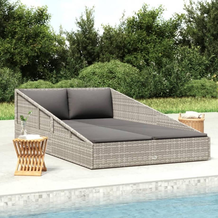 VidaXL Sonnenliege poly-rattan  
