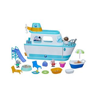 Hasbro  Peppa Pig La Crociera playset con 17 accessori, giocattoli per età prescolare 
