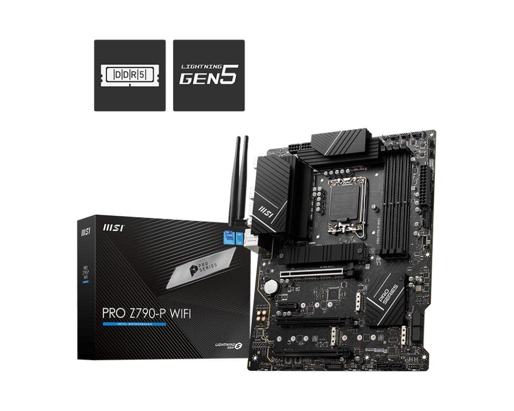 MSI  PRO Z790-P WIFI carte mère Intel Z790 LGA 1700 ATX 