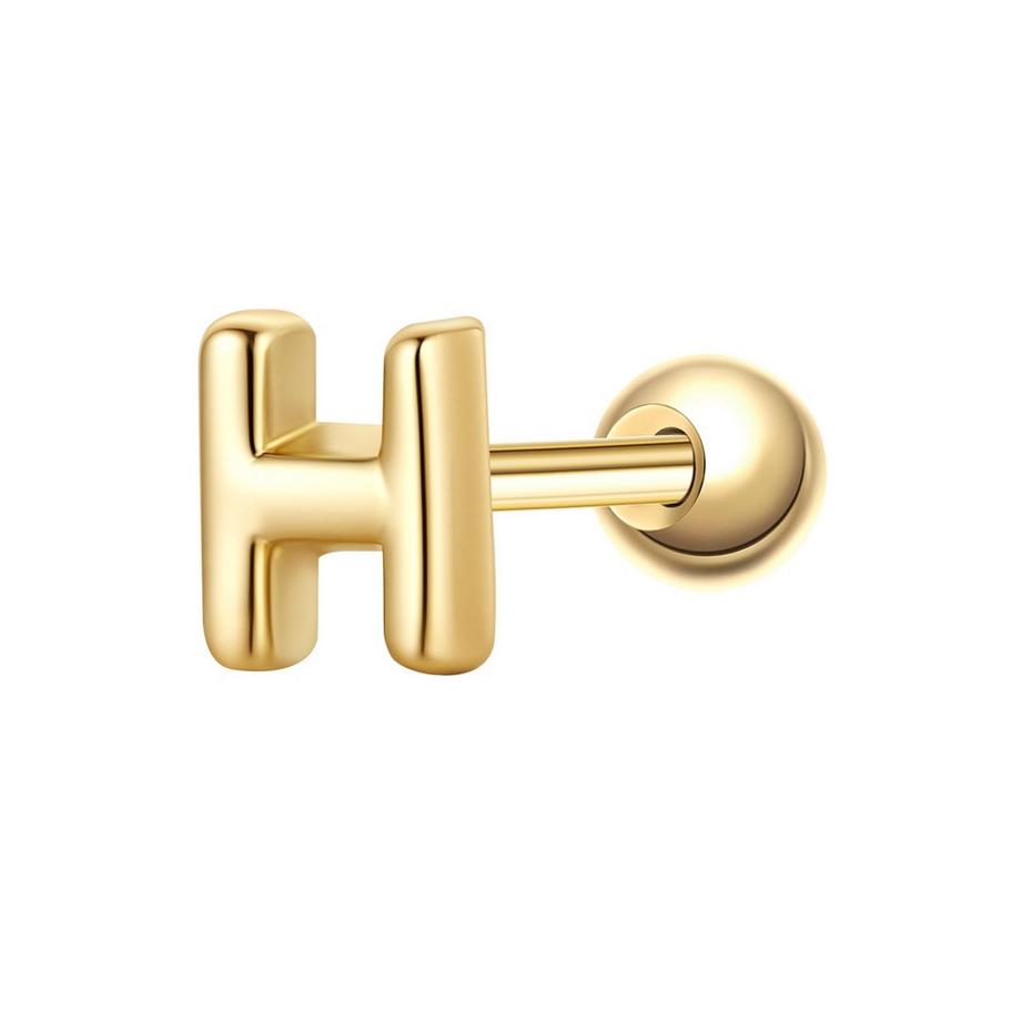 Piercing Buchstabe H