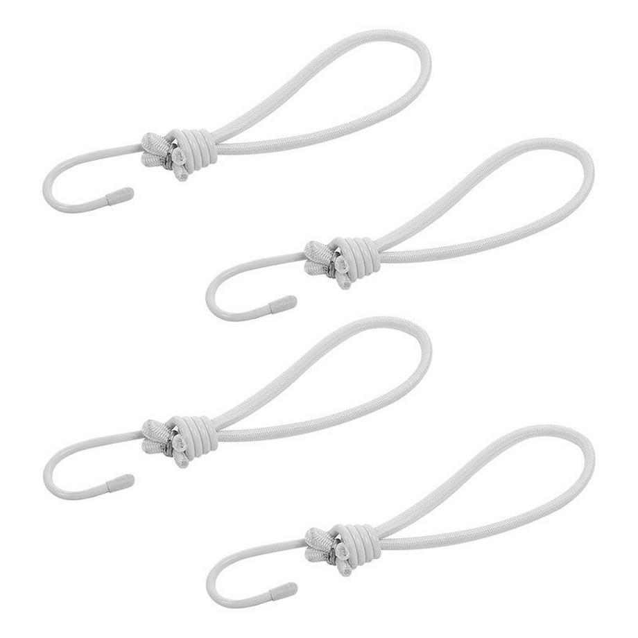 Pricenet  Spannschlüssel für Zeltgummi mit Haken 4 Stück im Blister 