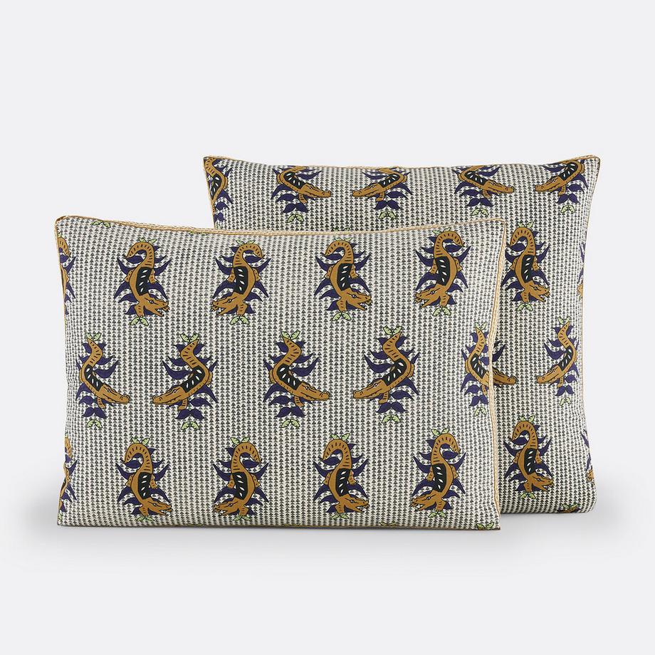 Kissenbezug Zakari mit 50% recycelter Baumwolle