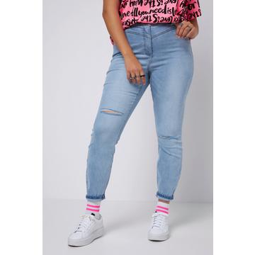 Jean Skinny 5 poches, taille haute