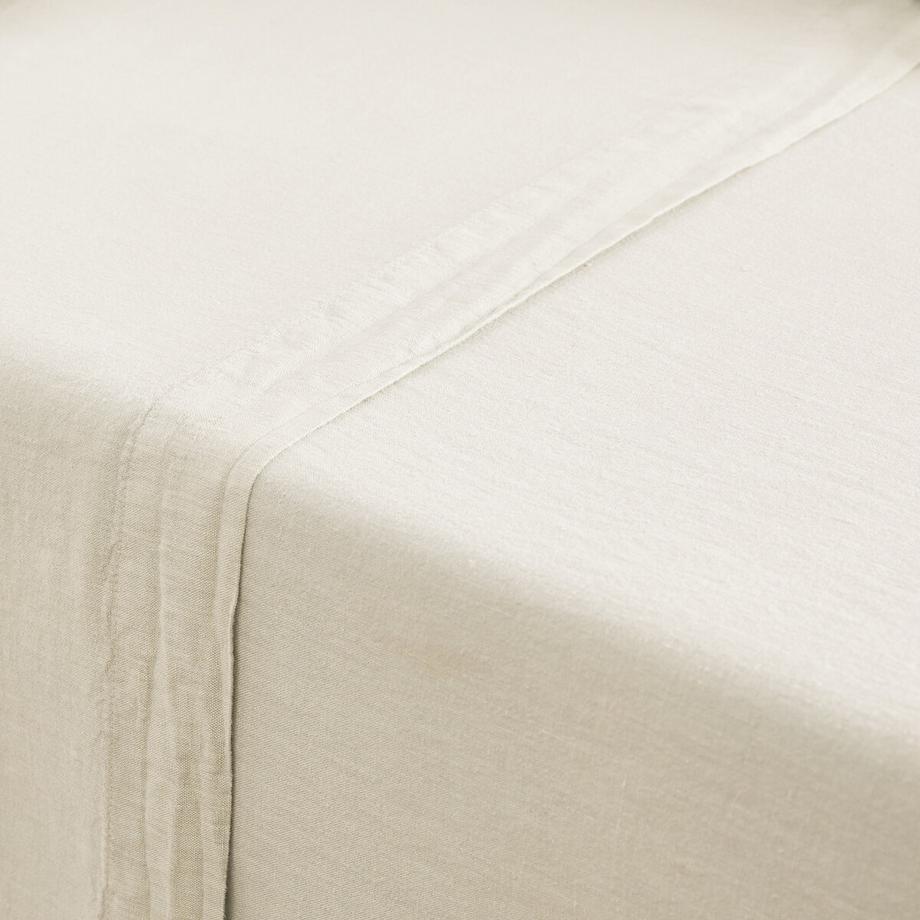 La Redoute Intérieurs Drap plat Linot en lin lavé  