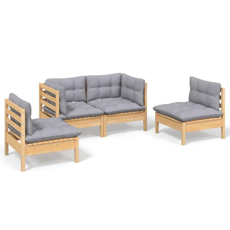 Garten-lounge-set kiefernholz