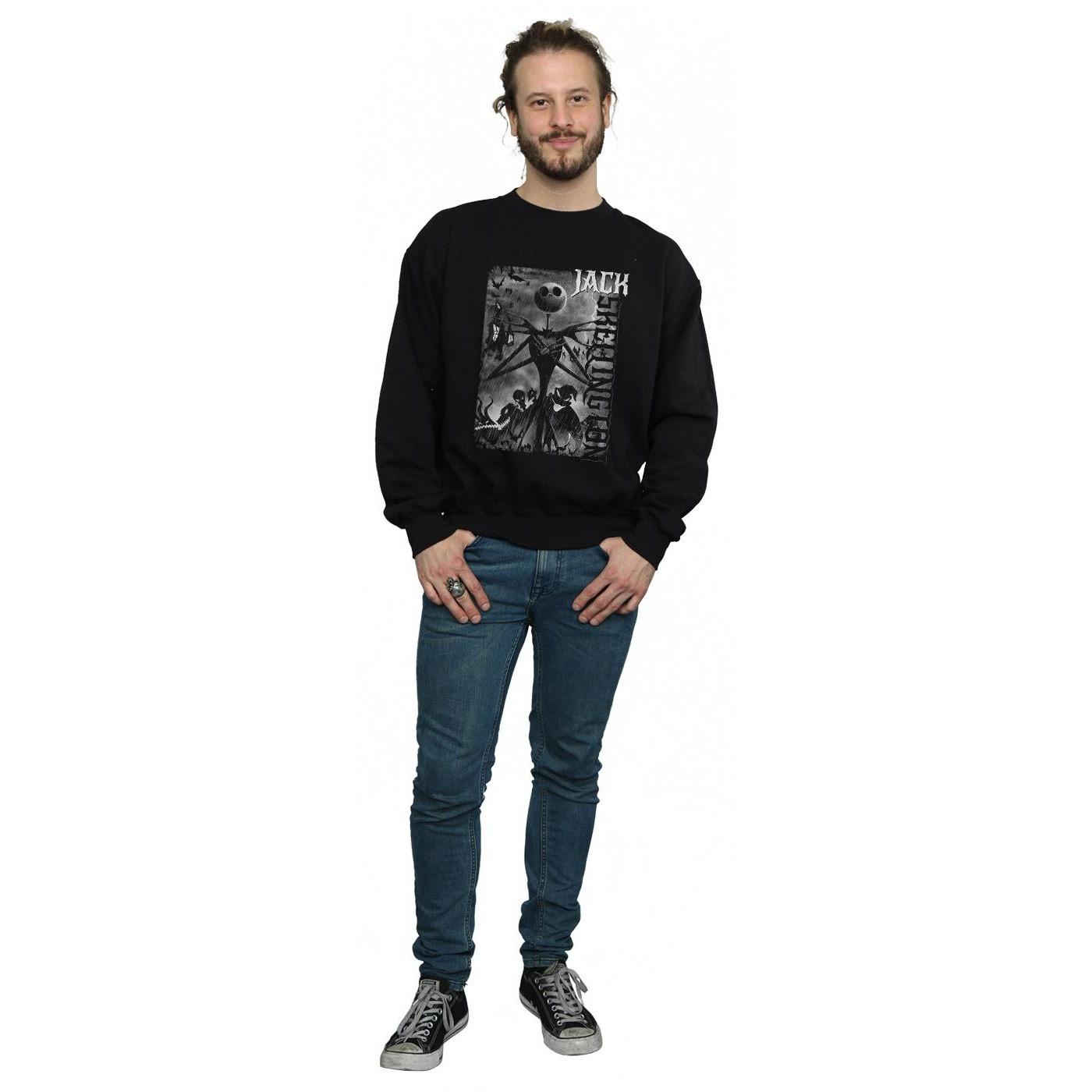 Disney  Nightmare Before Christmas Skellington Sweatshirt 